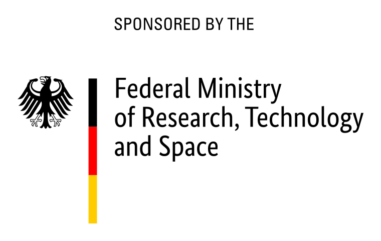 Sponsored by the Federal Ministry of Research, Technology and Space